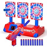 Shooting Games Toys for 4-10 Year Old Boys, Light Up Electronic Digital Targets with Gun Kids Toy, Spid-er Boy Toys Age 4 5 6 7 8 9 10 11 12 Year Old Boy Gifts Indoor Game Christmas Birthday Present