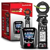 UNIKS - Kit RAPIDPROEDITION2 CL2 + RapidPRO – Pinza Amperometrica per Dispersione e Tester Professionale RCD, Terra e Prese, Multimetro TRMS AC/DCe