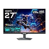 GIGABYTE M27UP Monitor de Juego 27” 4K UHD - Modo Dual (4K 160Hz o FHD 320Hz), 3840 x 2160, 1ms, 350 CD/m², FreeSync Premium, DisplayHDR400, HDMI 2.1, DisplayPort 1.4