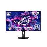 ASUS ROG Strix OLED XG32UCWG (32 Zoll 4K UHD Gaming Monitor, Dual-Modus 4K bei 165 Hz FHD bei 330 Hz, 0.03ms, Sync-Tech, HDR 400 TB, QD-OLED, 16:9, 3840x2160, DP, HDMI, 15W USB-C, USB-Hub)