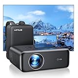 【Auto Focus & Keystone】Projector, 36000 Lumen WiFi 6 Bluetooth Full HD 1080P Portable Projector Supported 4K, 4D/4P Keystone 50% Zoom 300"Display Home Cinema Projectors for Smartphone/TV Stick/PPT/PS5