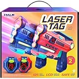 Halo Sport Laser Tag Set of 2 - Gifts for 8 9 10 11 12 13 Year Old Boy Gifts Birthday - Christmas Toys for Boys Ages 8-12 Years - Teens Boys Toys Age 8-10 Years Gift - Lazer Tag Guns & Vests