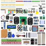 Freenove Complete Starter Kit for Raspberry Pi 5 4 B 3 B+ 500 Zero 2 W, 1170-Page Tutorial, Python C Java Scratch Processing Code, 386 Items, 164 Projects, Camera Speaker (Raspberry Pi NOT Included)