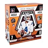 2025 Panini Mosaic Football Trading Cards Mega Box
