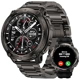 KOSPET Tank T4 Special Edition, Montre Connectée Homme, GPS, Bracelet Acier
